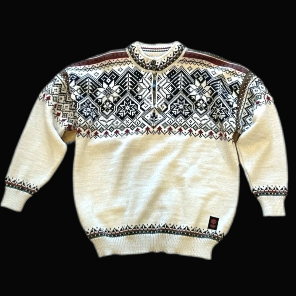 Dale Of Norway Wool Sweater Olympics Salt Lake City Vintage 2002 Men's Medium
